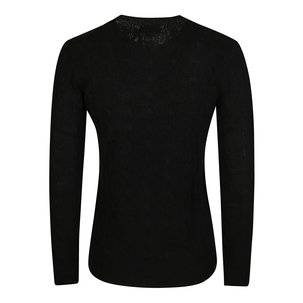 Polo Ralph Lauren Julianna Crew Neck Sweater Black Dames