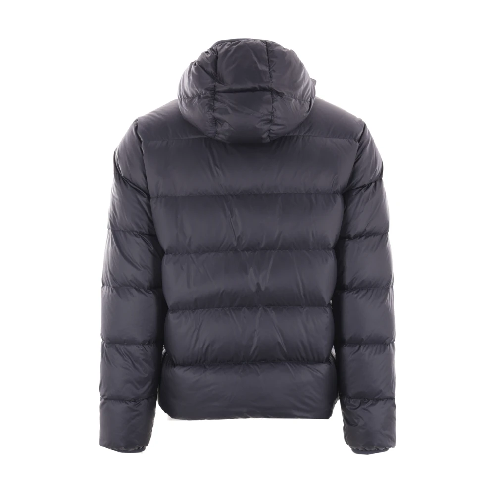 Aspesi Blauwe Ripstop Hoodiejas Blue Heren