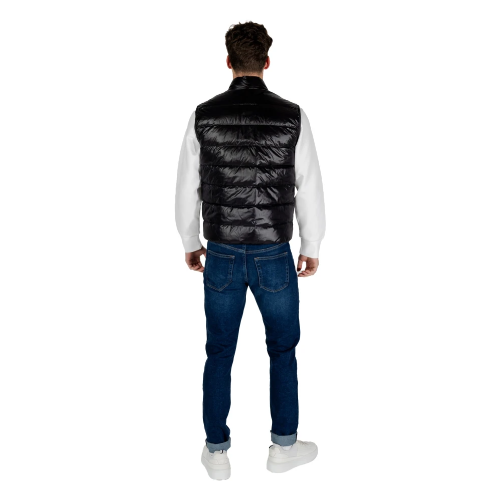 Blauer Lente Zomer Heren Polyamide Shirt Collectie Black Heren