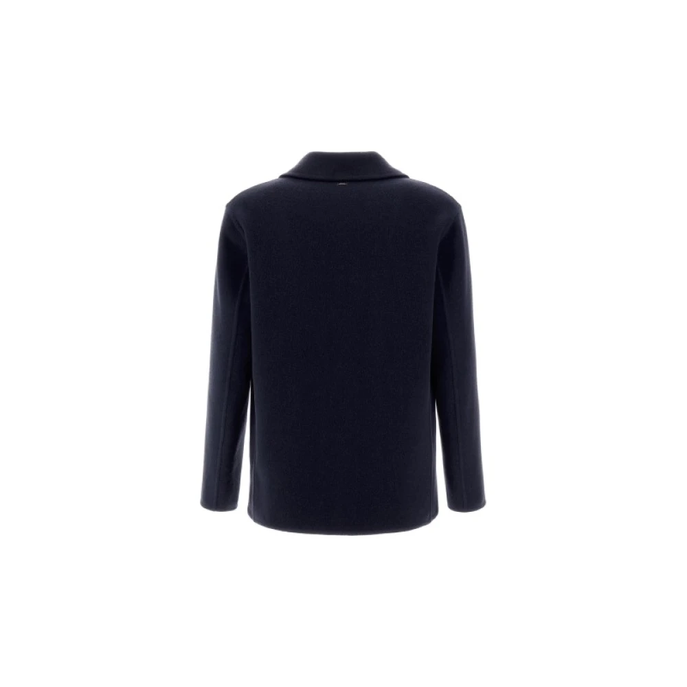 Herno Dubbele Wol Matrozenjas Blue Heren