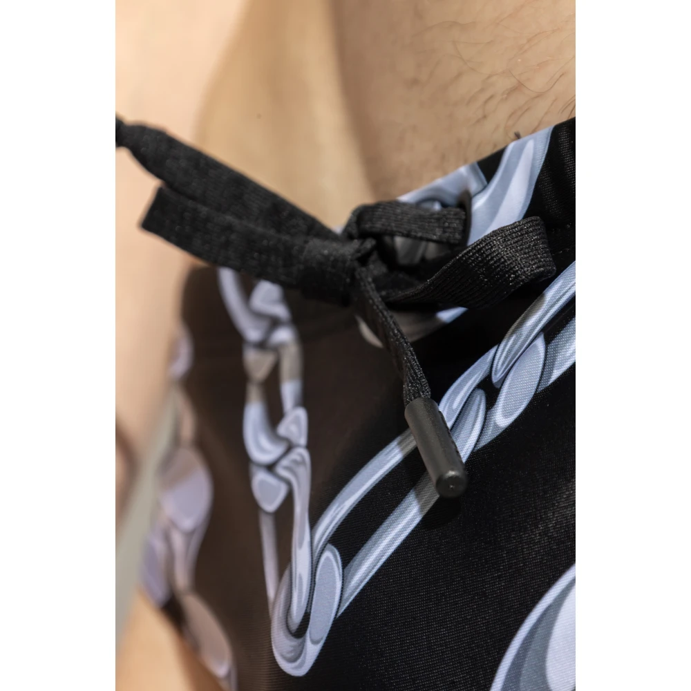 Versace Zwembroek Black Heren