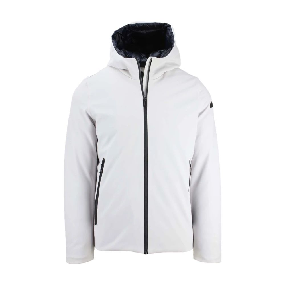 RRD Winter Storm Hooded Down Jacket Gray Heren