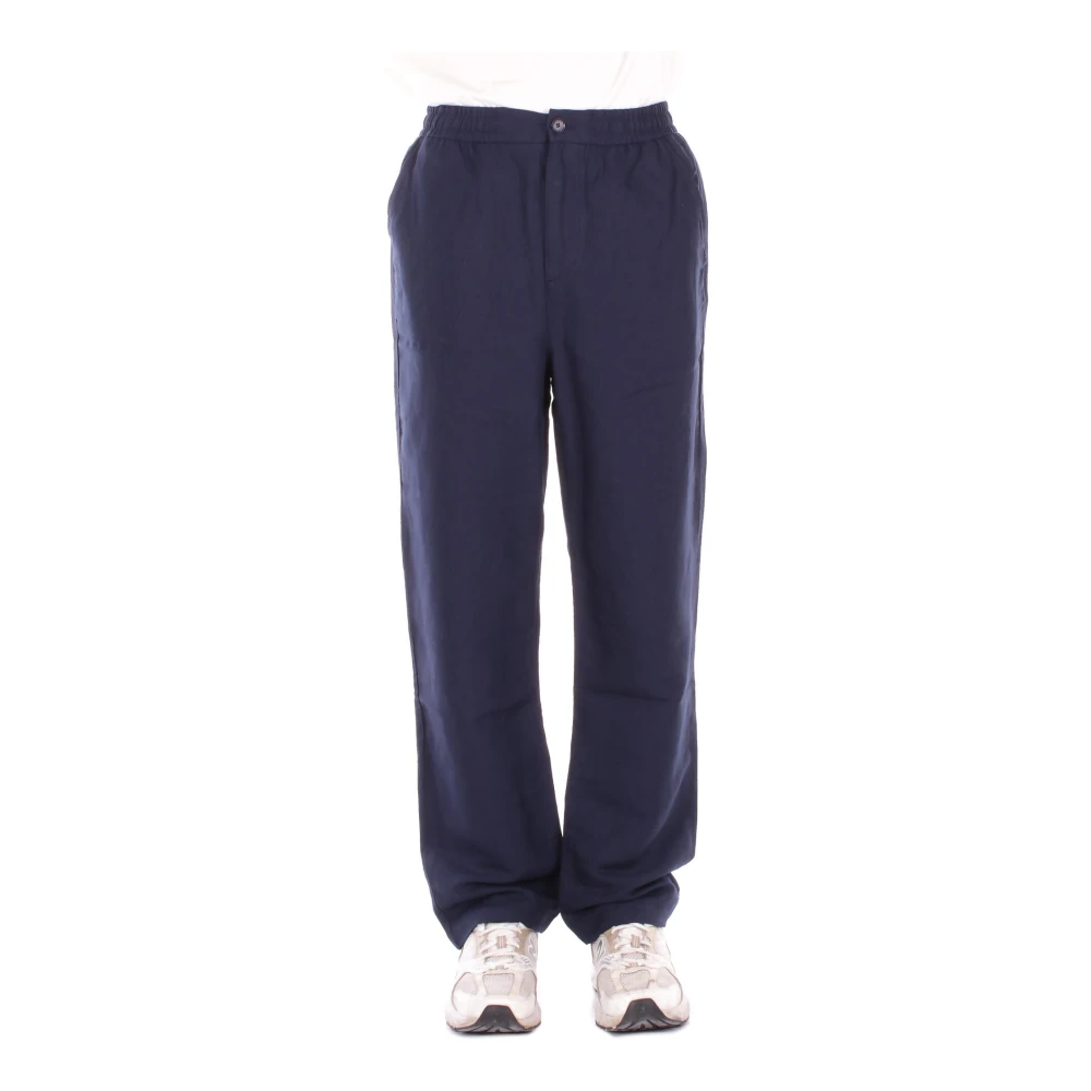 Lacoste Herr Blå Byxor L, Sweatpants