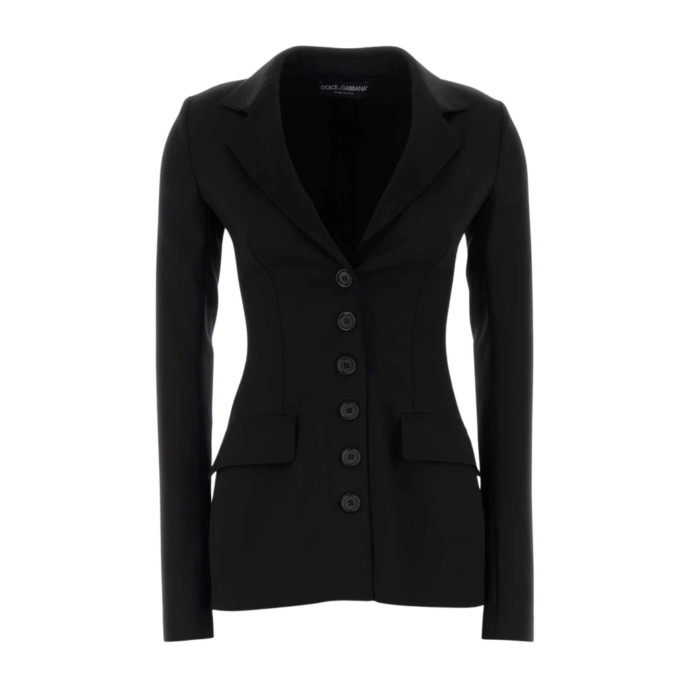 Dolce & Gabbana Donna Nero - Giacca Monopetto - Jackets - S