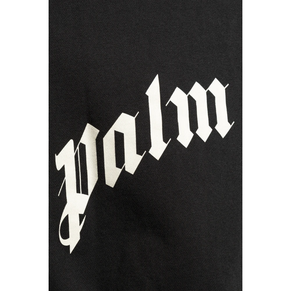 Palm Angels Hoodie Black Heren