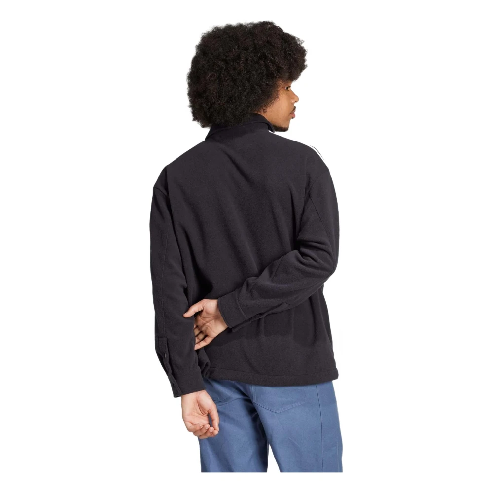 Adidas Adicolor Fleece Kleding Black Heren