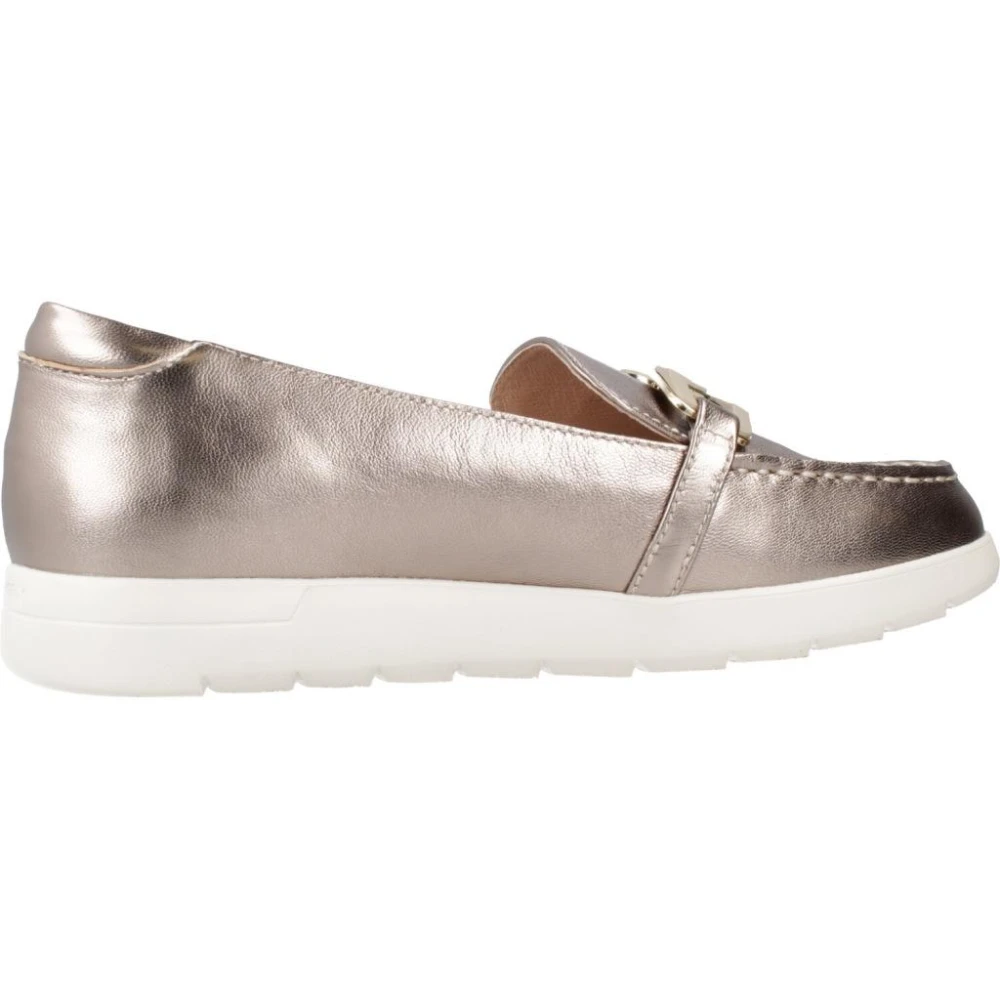 Stonefly Donna Giallo - Mocassini In Pelle Laminata - Shoes - 39 Eu