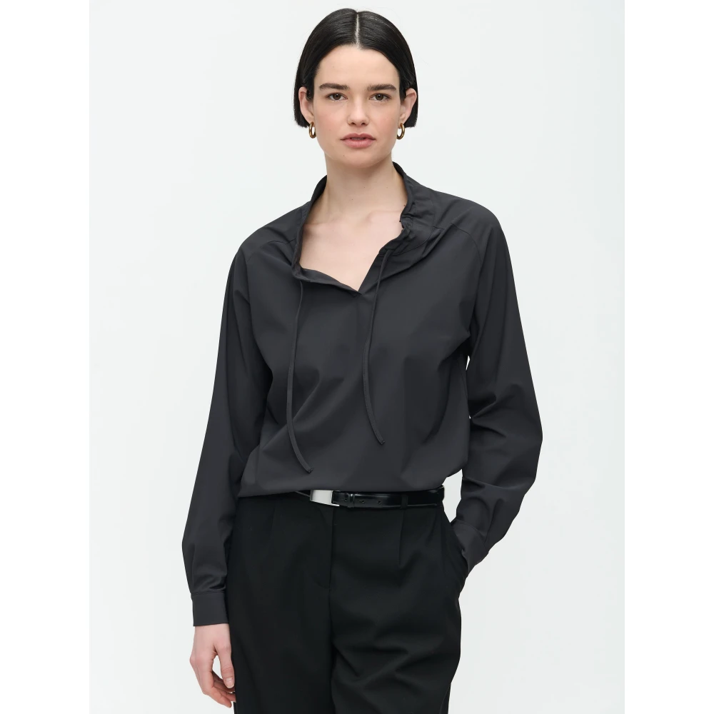 Jane Lushka Dora Top Technisch Jersey Gray Dames
