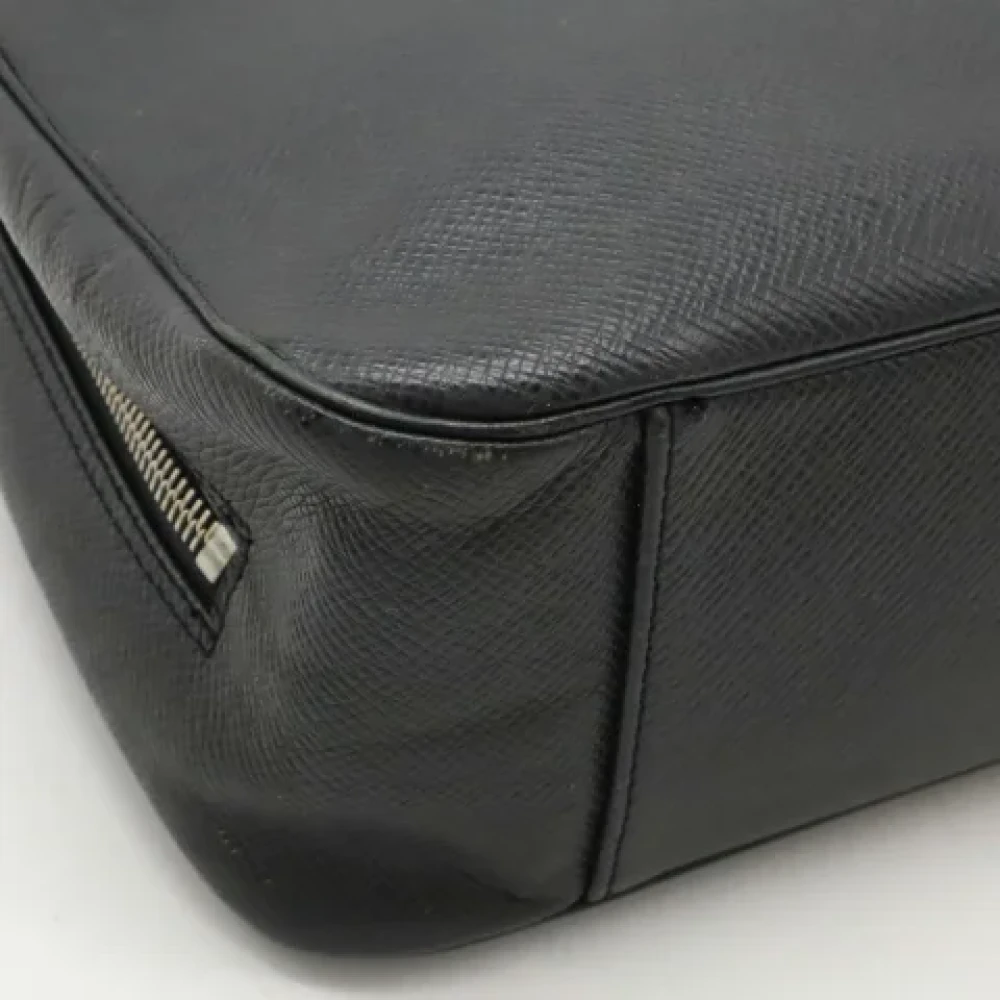 Louis Vuitton Vintage Pre-owned Leather travel-bags Black Dames