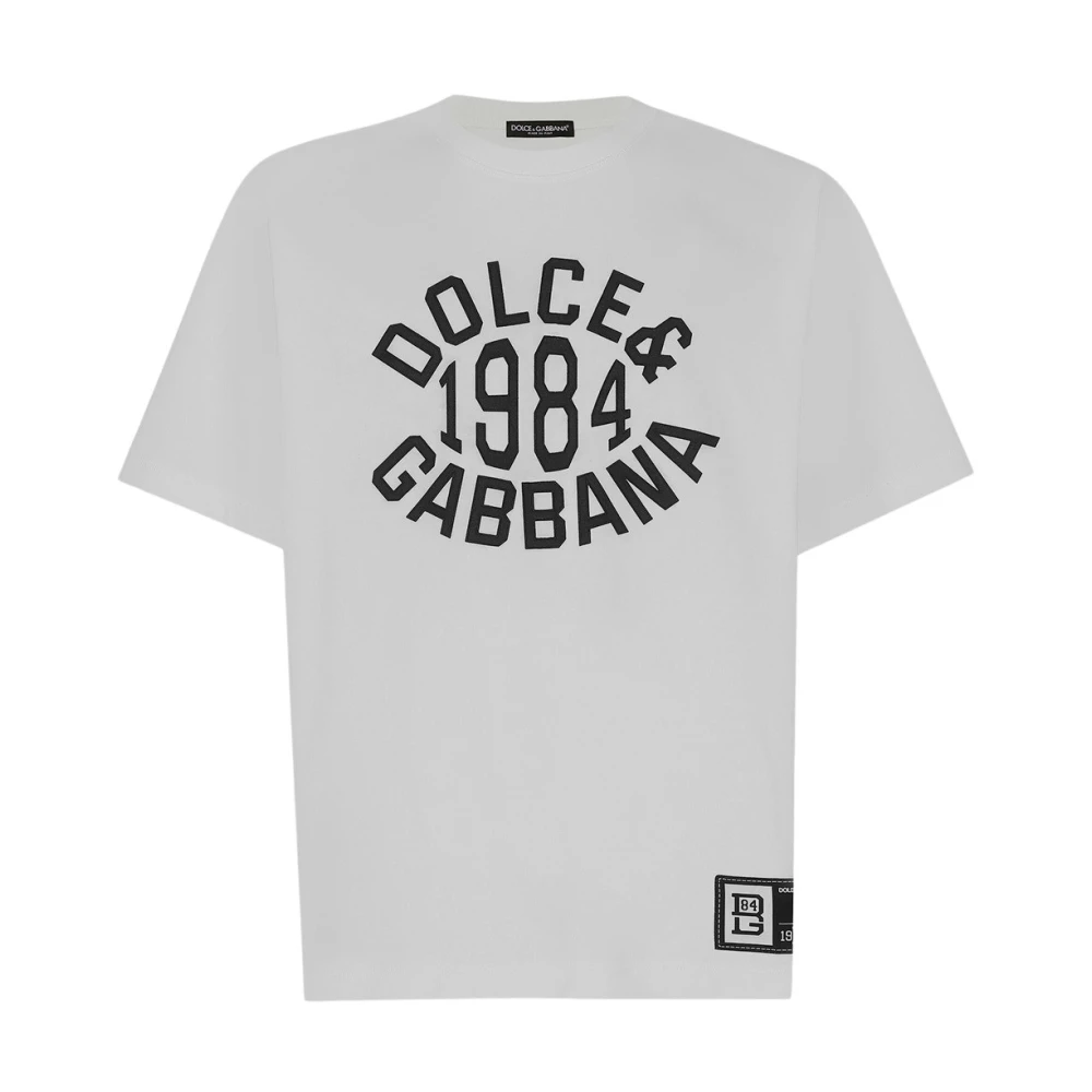 Dolce & Gabbana Katoenen T-shirt White Heren
