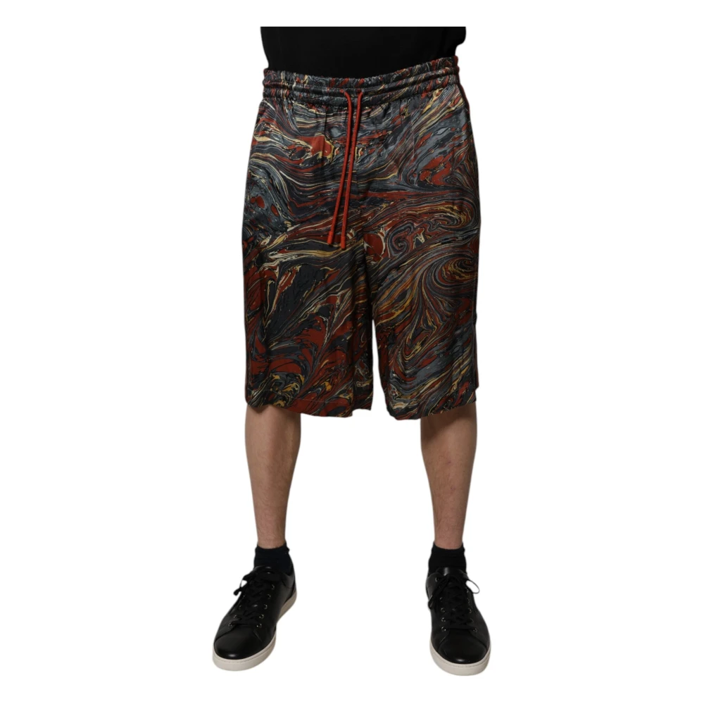 Dolce & Gabbana Homme Multicolor Shorts, E, Taille: M Bermuda Shorts