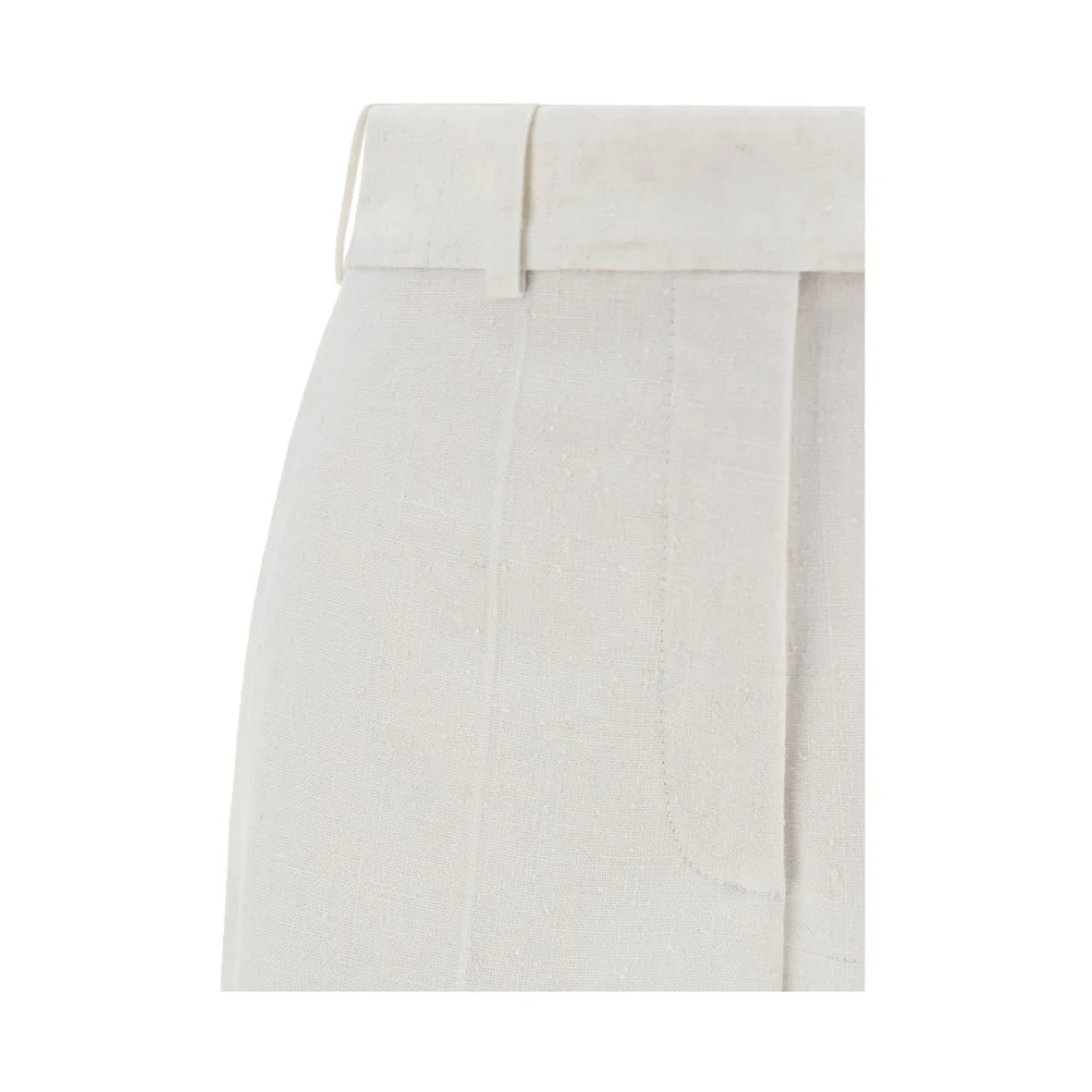 Róhe Klassieke broek met knoopsluiting White Dames