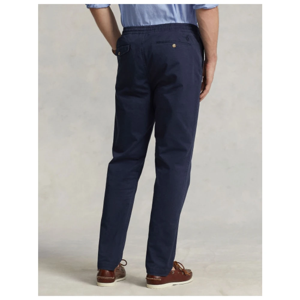 Polo Ralph Lauren Elastische taille Prepster broek Blue Heren