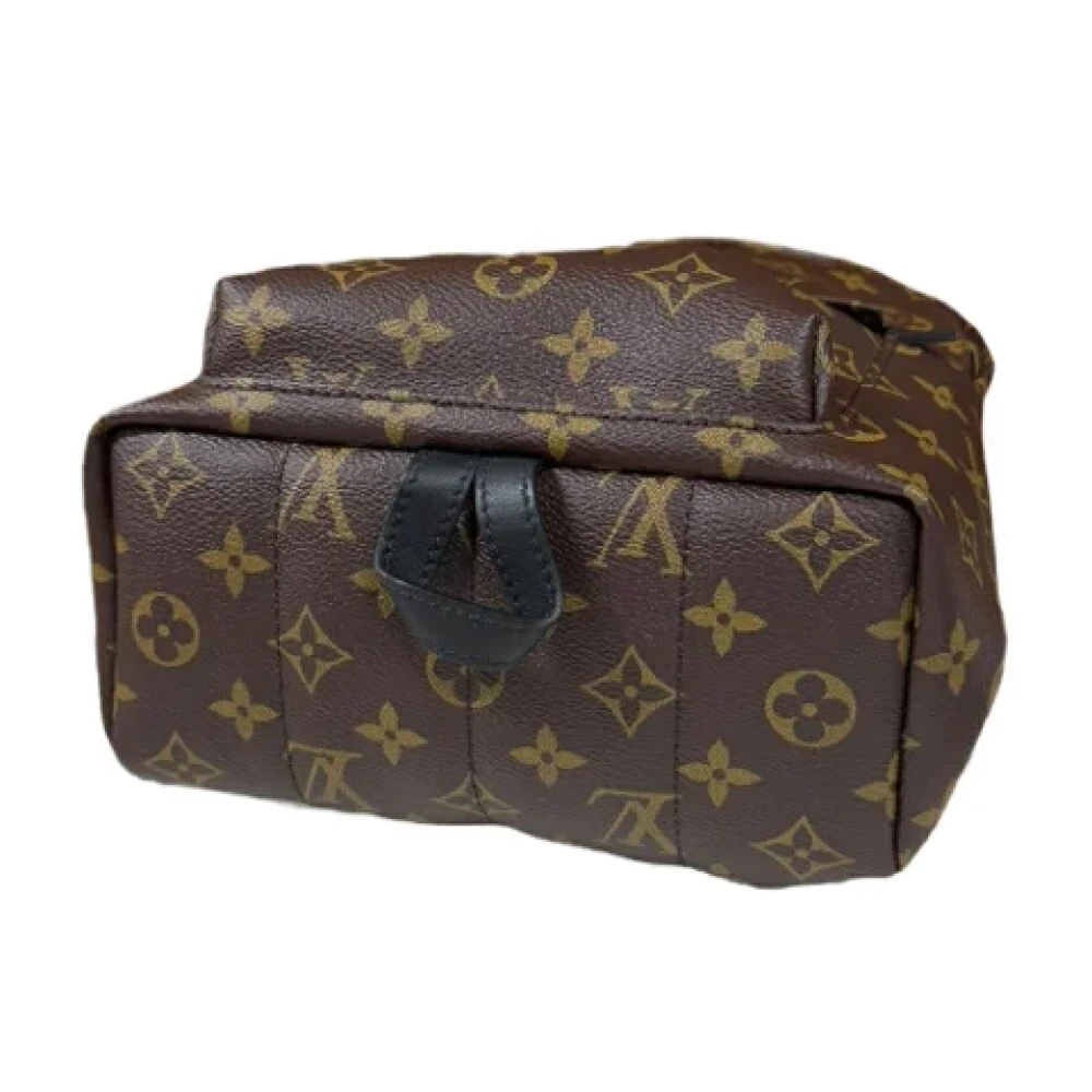 Louis Vuitton Vintage Pre-owned Canvas backpacks Brown Dames