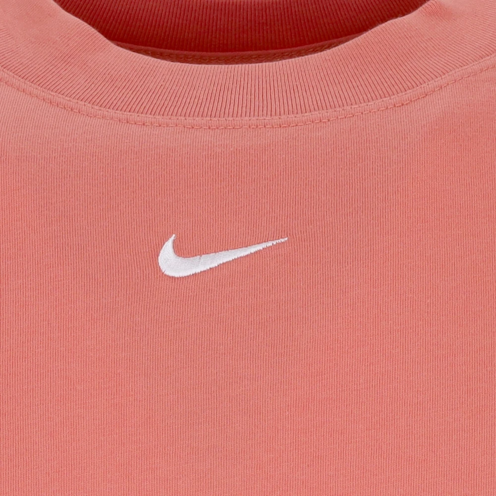 Nike Sportkleding Essentials Tee Brown Dames