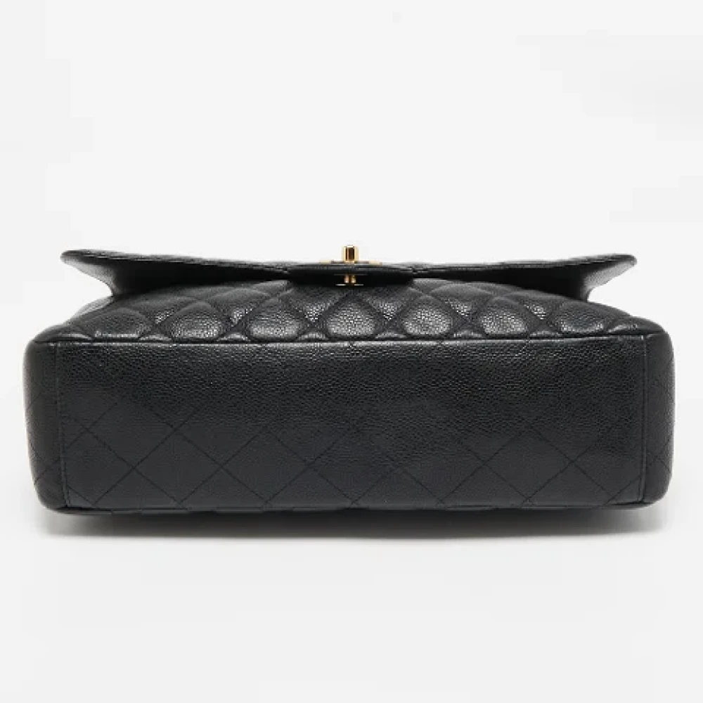 Chanel Vintage Pre-owned Leather chanel-bags Black Dames