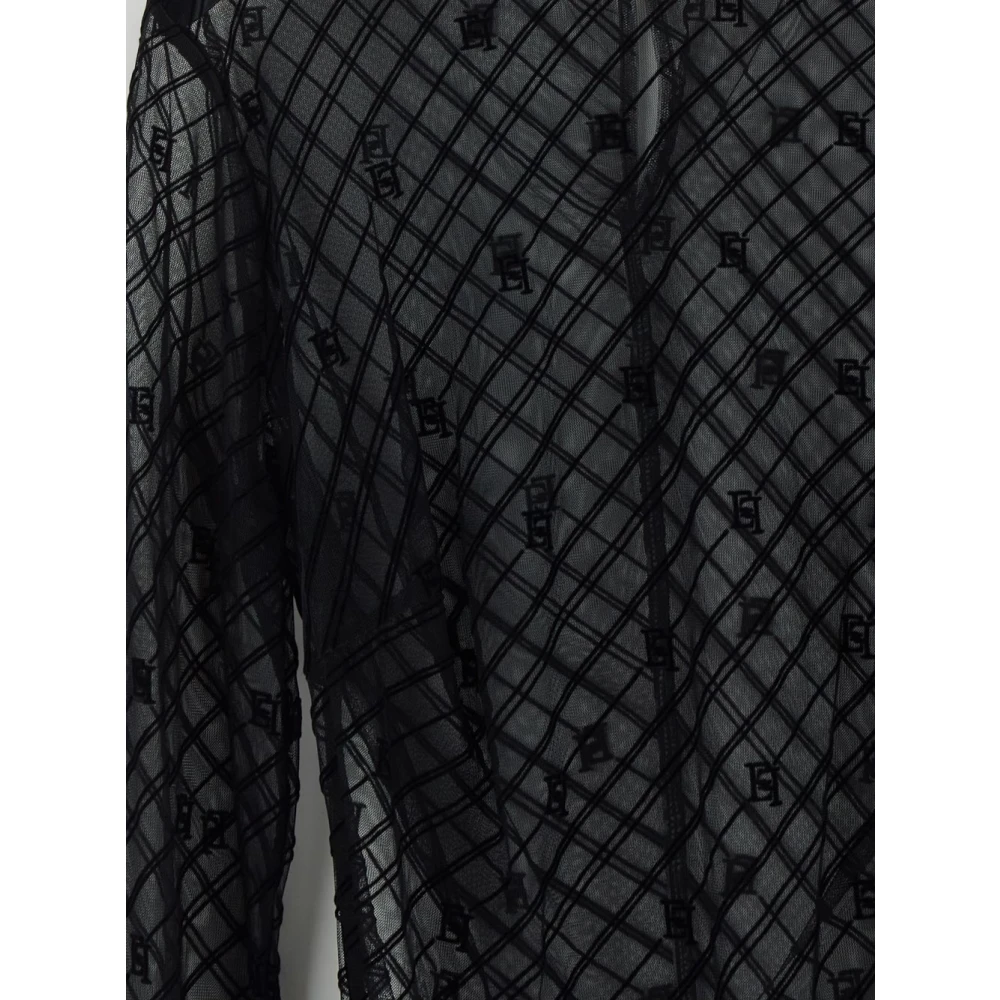 Elisabetta Franchi Poliamelide Body voor Vrouwen Black Dames