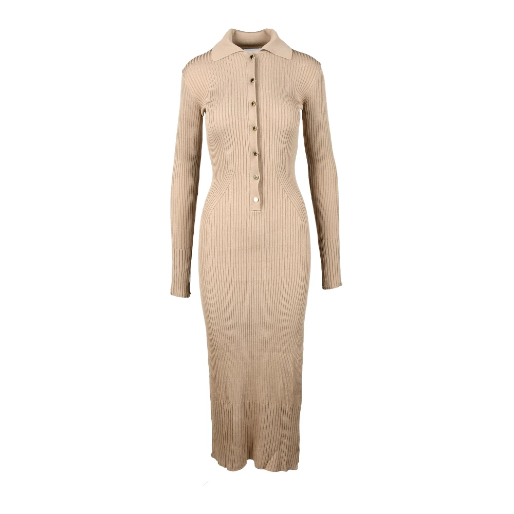 PATRIZIA PEPE Dresses Beige Dames