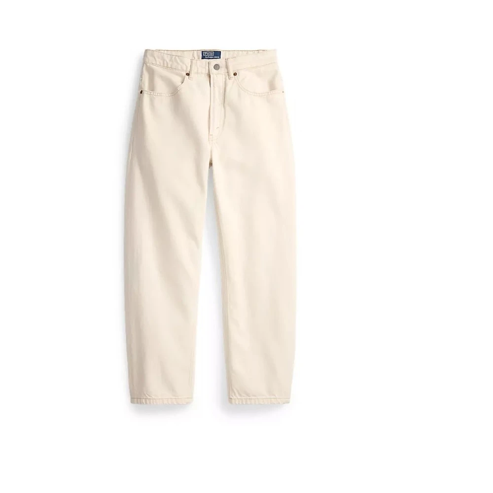 Polo Ralph Lauren Donna Beige Jeans, W26, New,