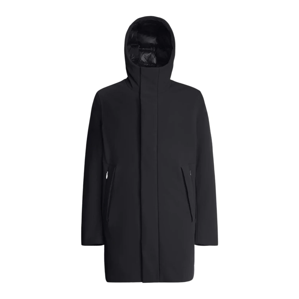 Rrd Men's Black Parkas,, Long Winter Eskimo Parka Extra Large