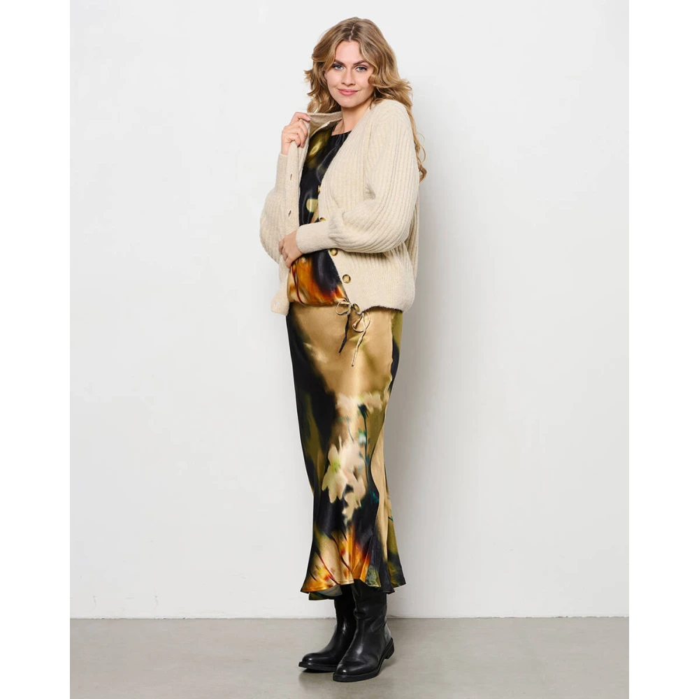 &Co Woman Trui met kabelbreipatroon Beige Dames