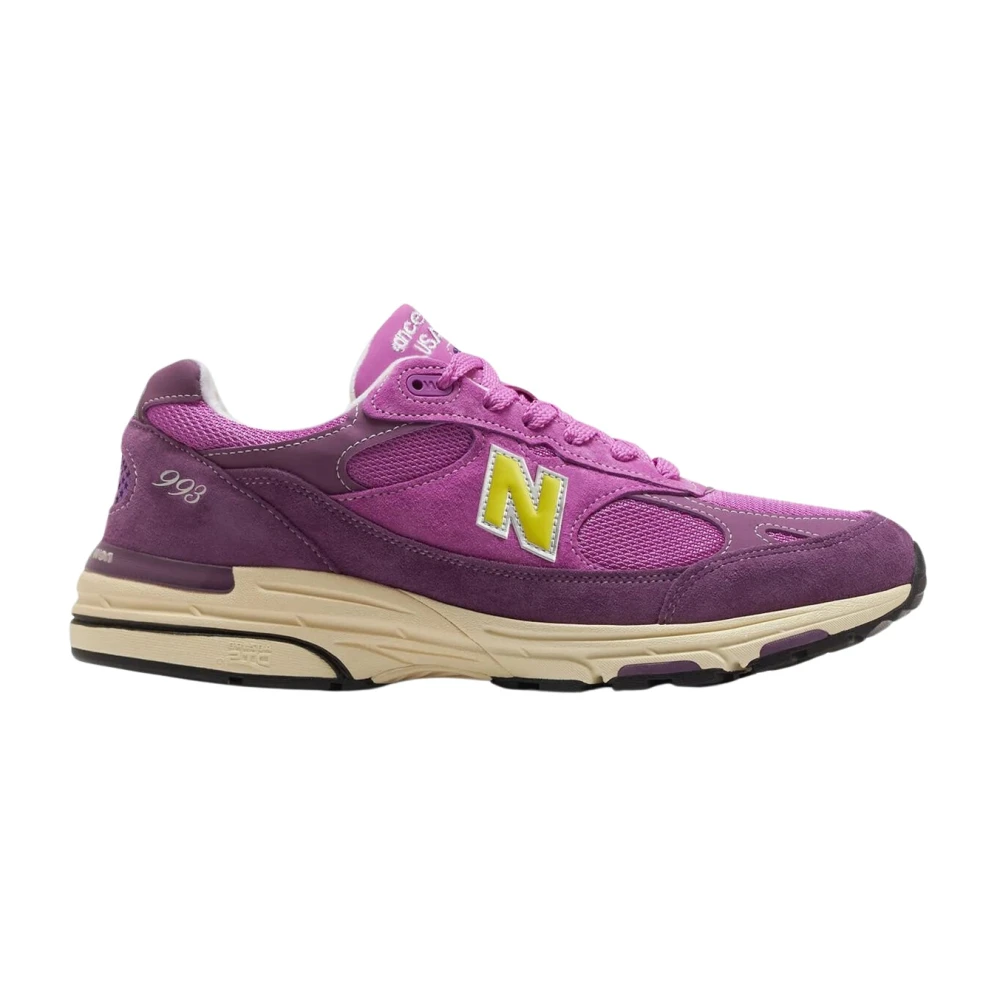 New Balance Men's Purple Sneakers, 6 1/2 Uk, 993 Trainers