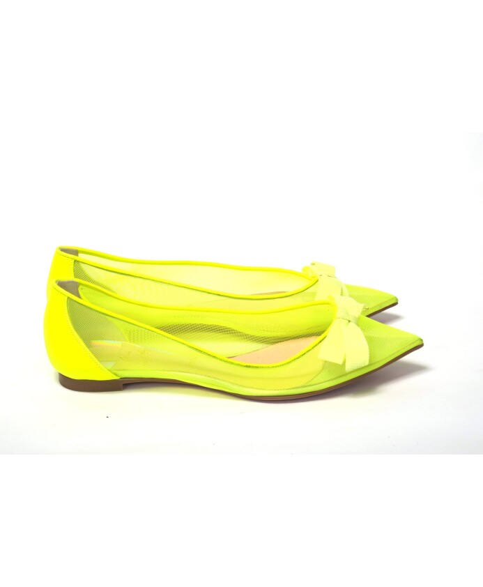 ballerines-pointues-jaune-fluo