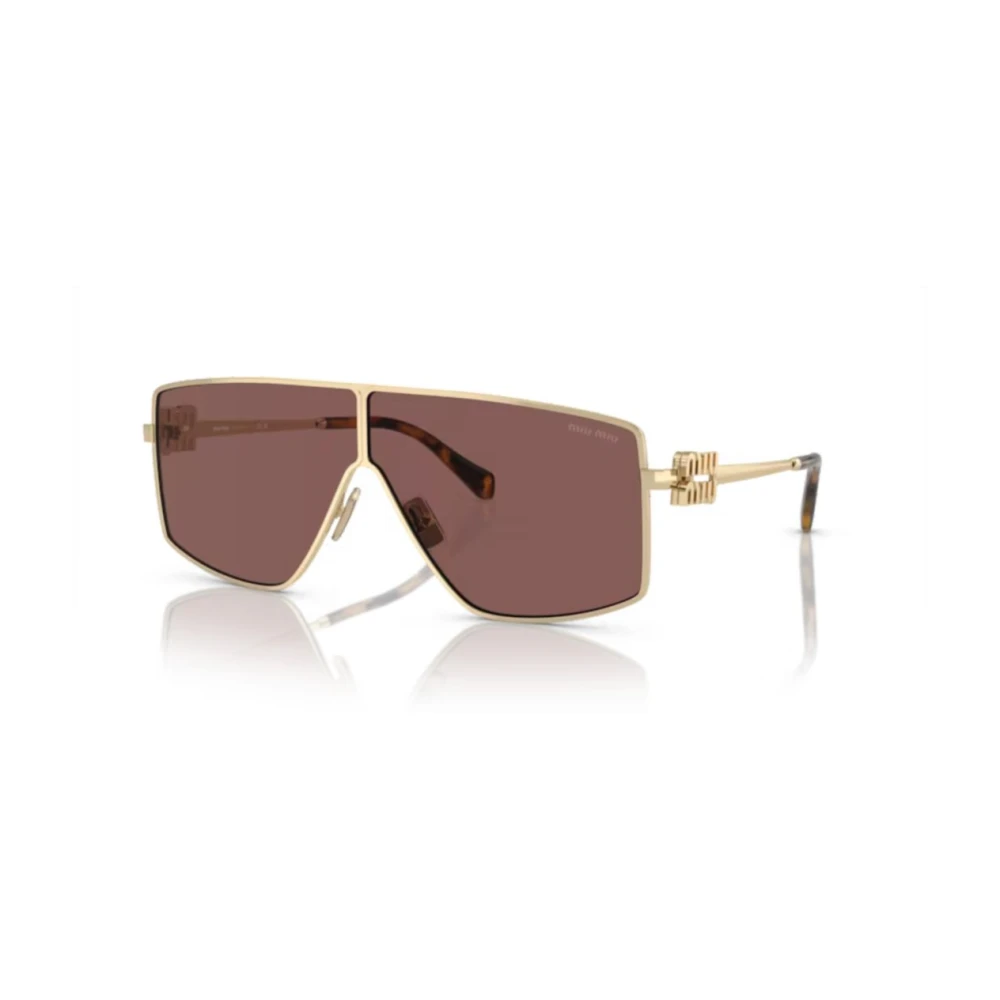 Miu Miu Unisex Yellow Elegant Sunglasses For Stylish Look