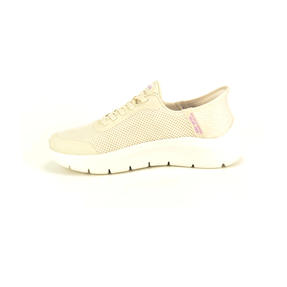 Skechers L. Lycra + Elastic slip-in Dames Schoenen Beige