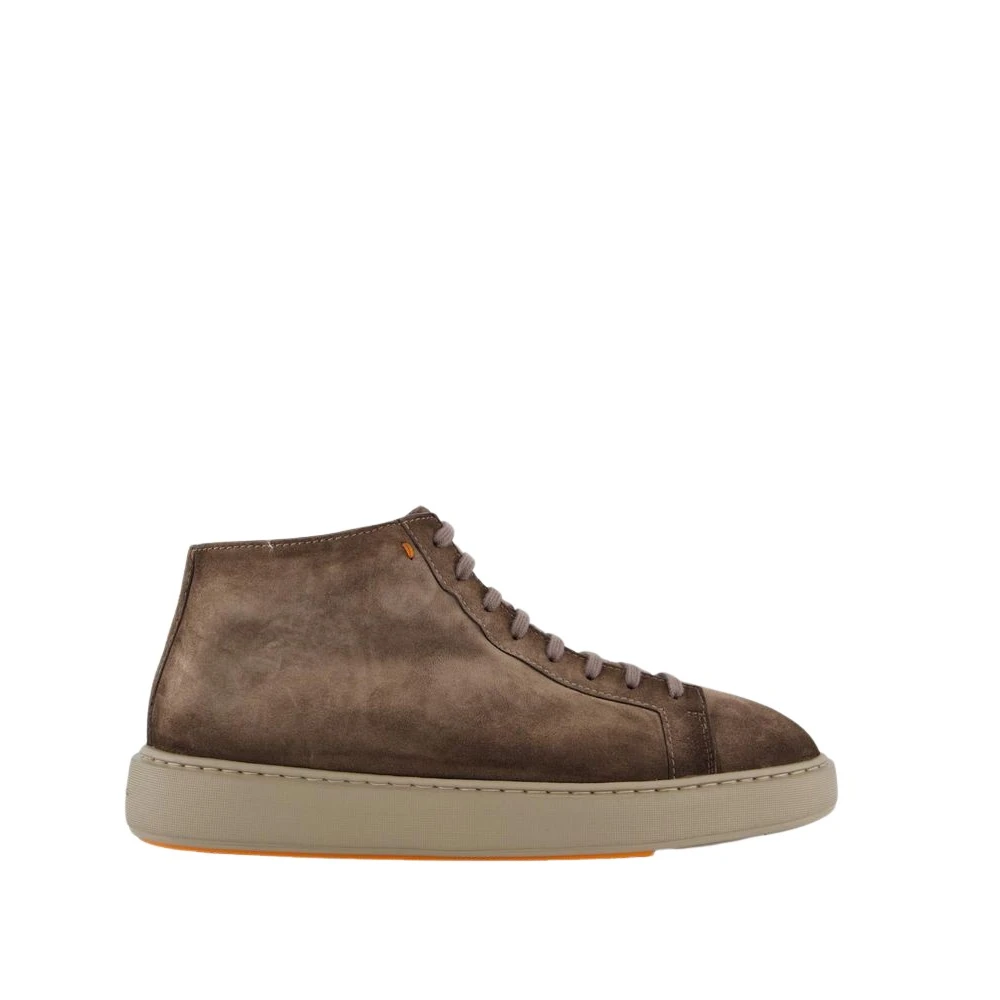 Santoni Dump High Sneaker Heren Schoenen Beige