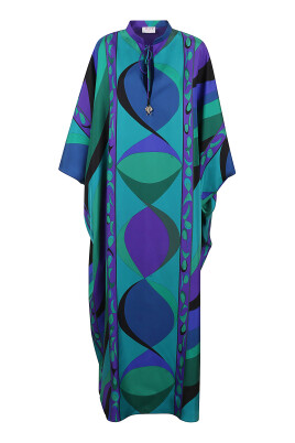 gron-pisces-print-silke-kaftan-kjole