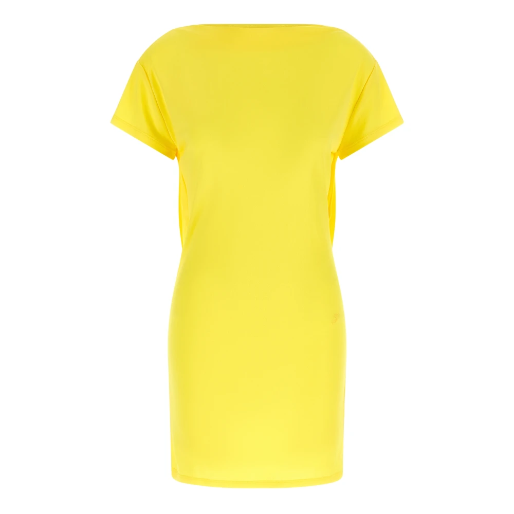 Jacquemus Yellow La Robe Mistral Minidress - Female - Short Dresses - Xs - Dresses