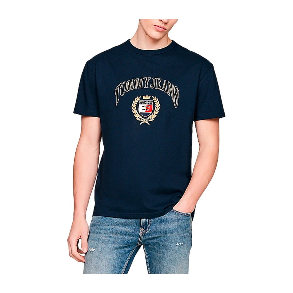 Tommy Hilfiger Klassieke Ronde Hals T-Shirt Blue Heren
