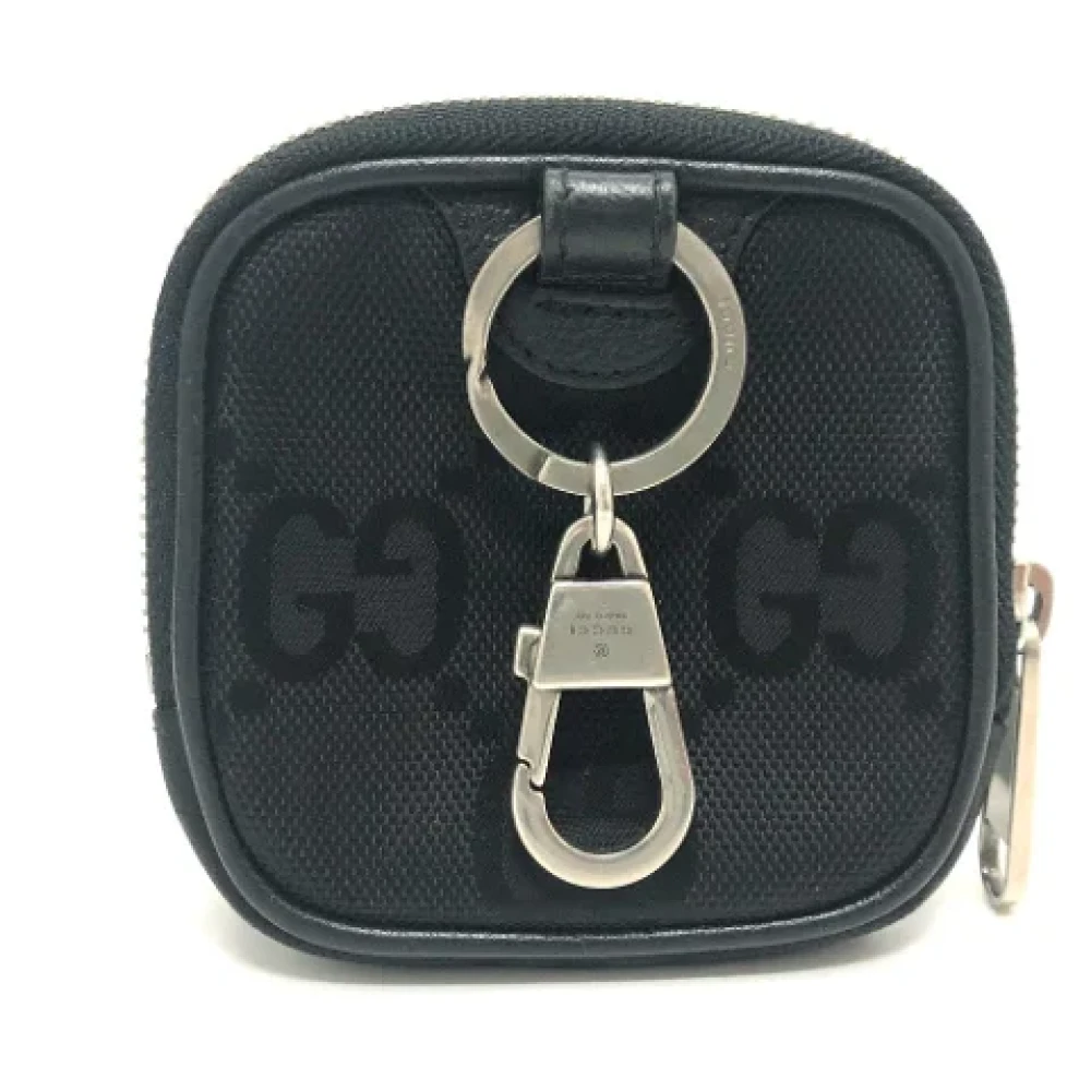 Gucci Vintage Pre-owned Leather wallets Black Heren