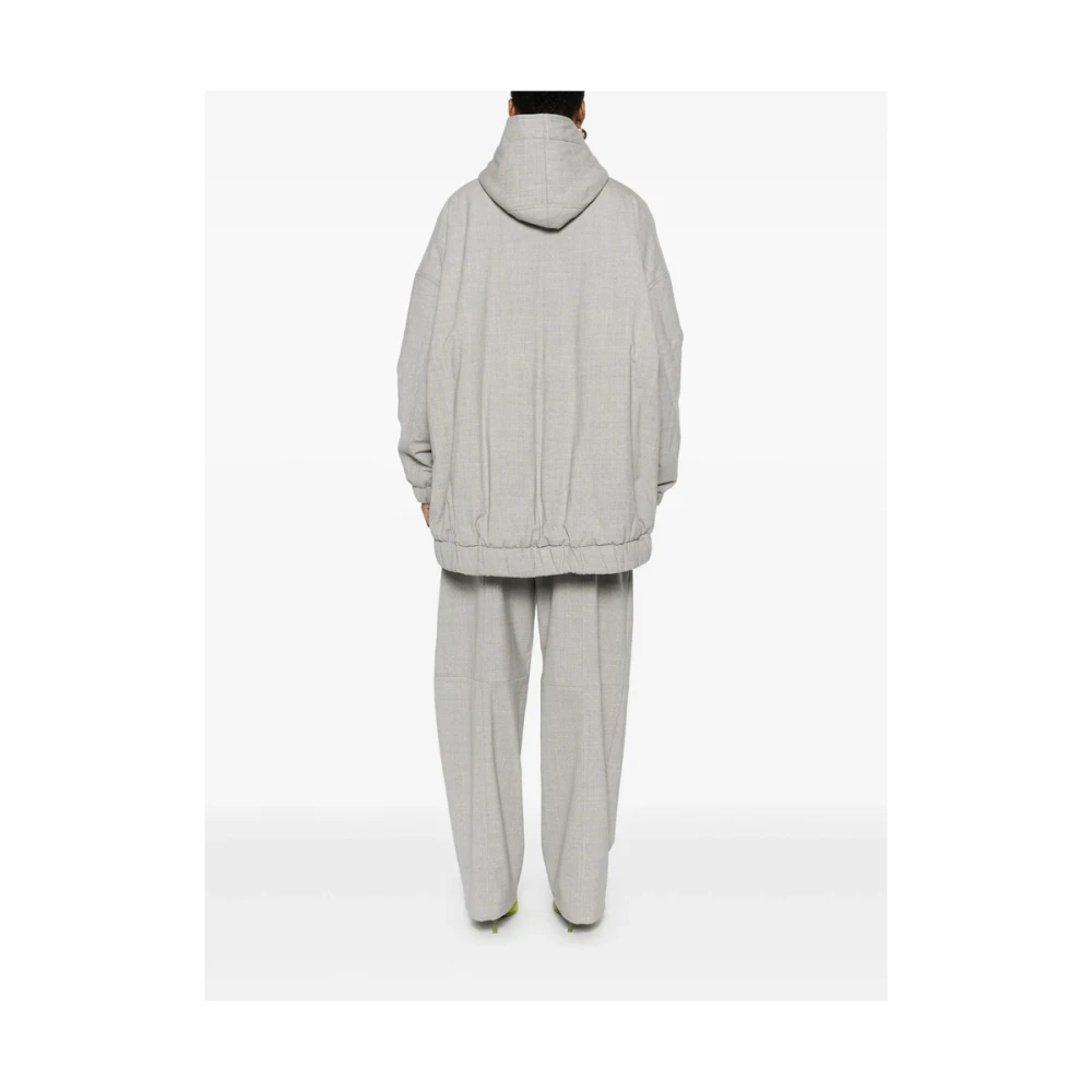 Armarium Lichtgrijs Klassieke Hooded Buitenkleding Gray Dames