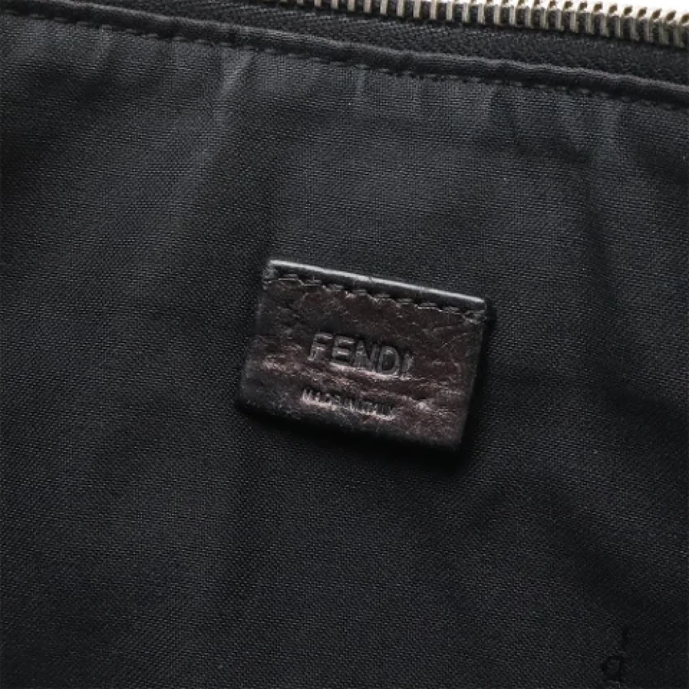Fendi Vintage Pre-owned Leather fendi-bags Black Dames