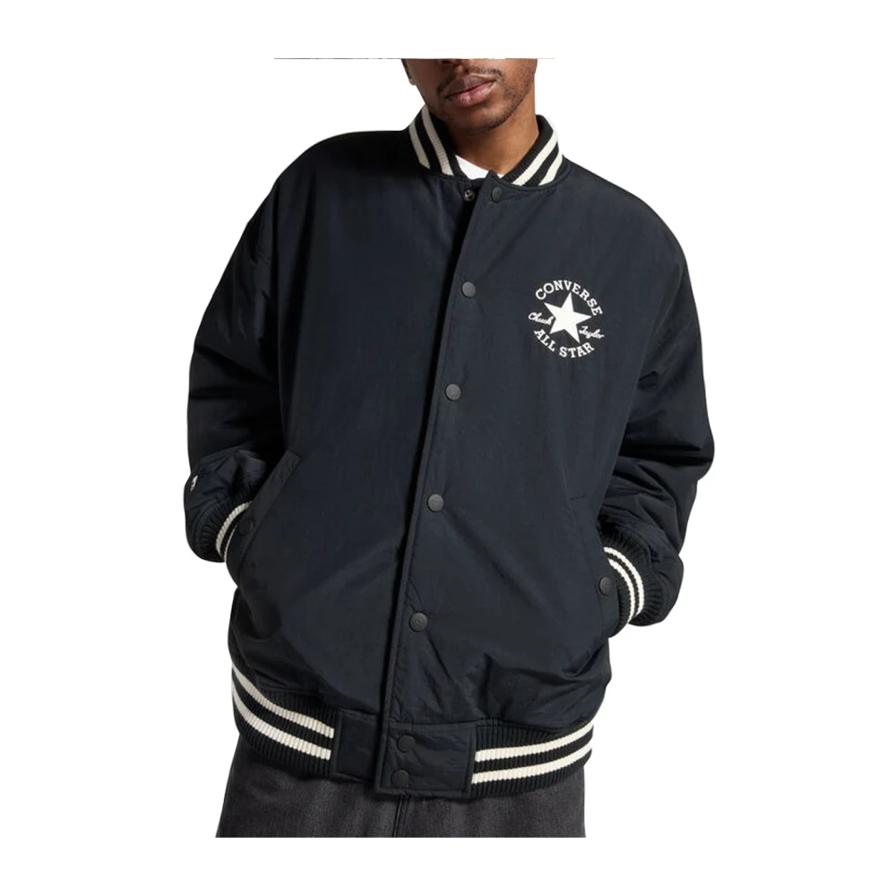 Converse Varsity Graphic Zwarte Jas Black Heren