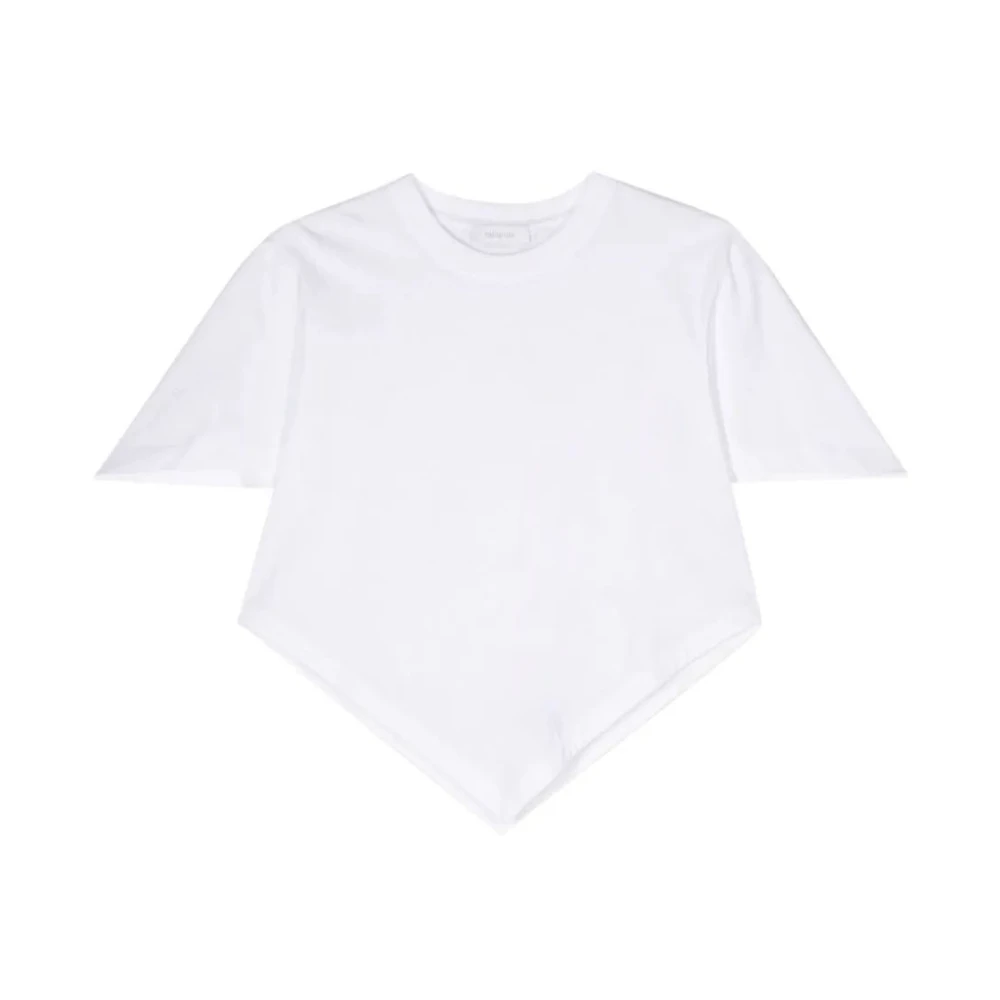 Paco Rabanne Wit T-shirt Klassieke Stijl White Dames