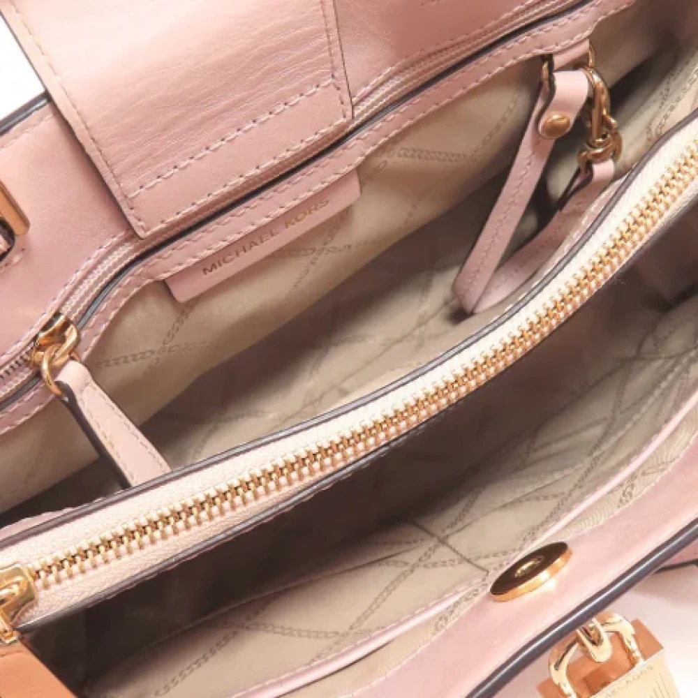 Michael Kors Pre-owned Leather handbags Pink Dames