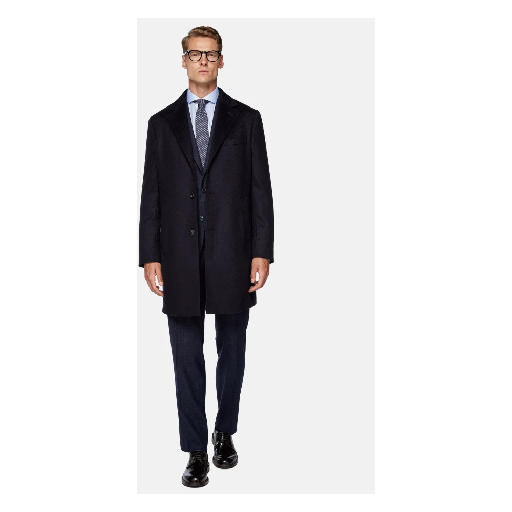 Boggi Milano Enkelrijige jas Brown Heren