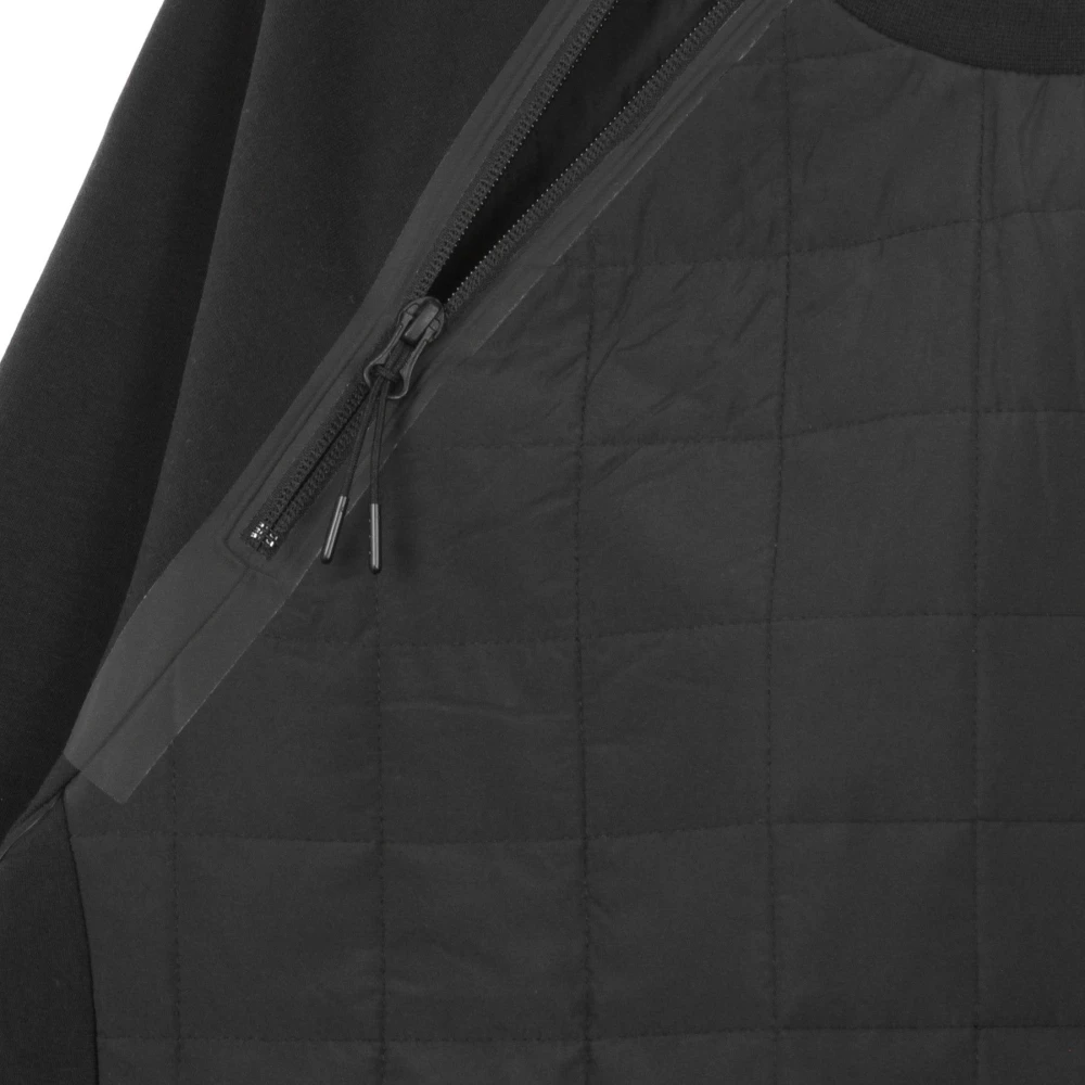 Nike Lichte Wintertrui met Ronde Hals Black Heren