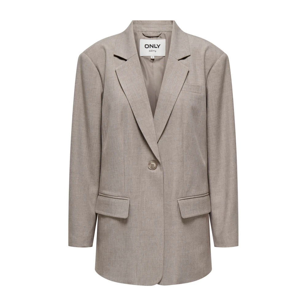 Only Long Sleeve Blazer Women's Taupe Medium - La Redoute - Image 3