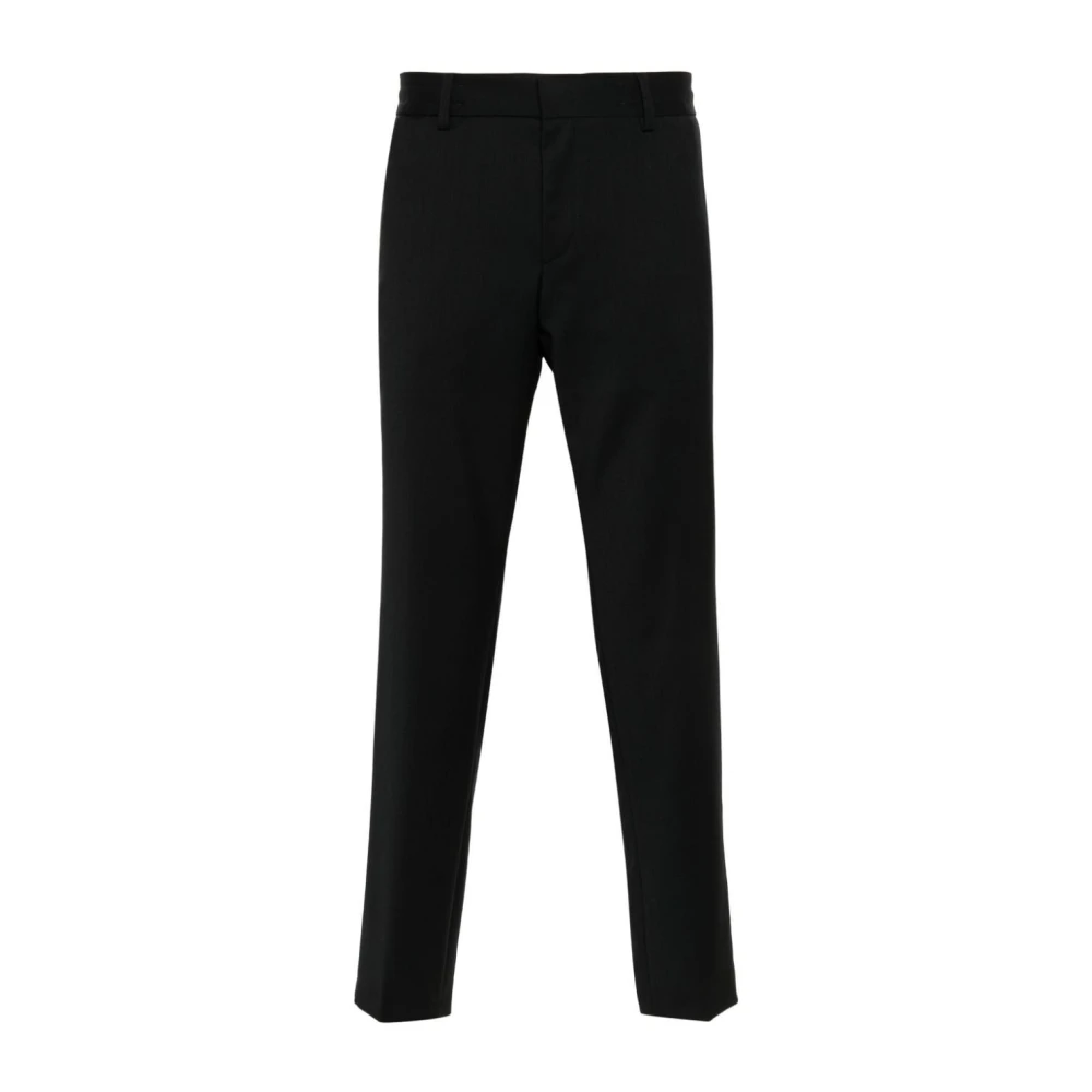Hugo Boss Wollen Broek voor Mannen Black Heren