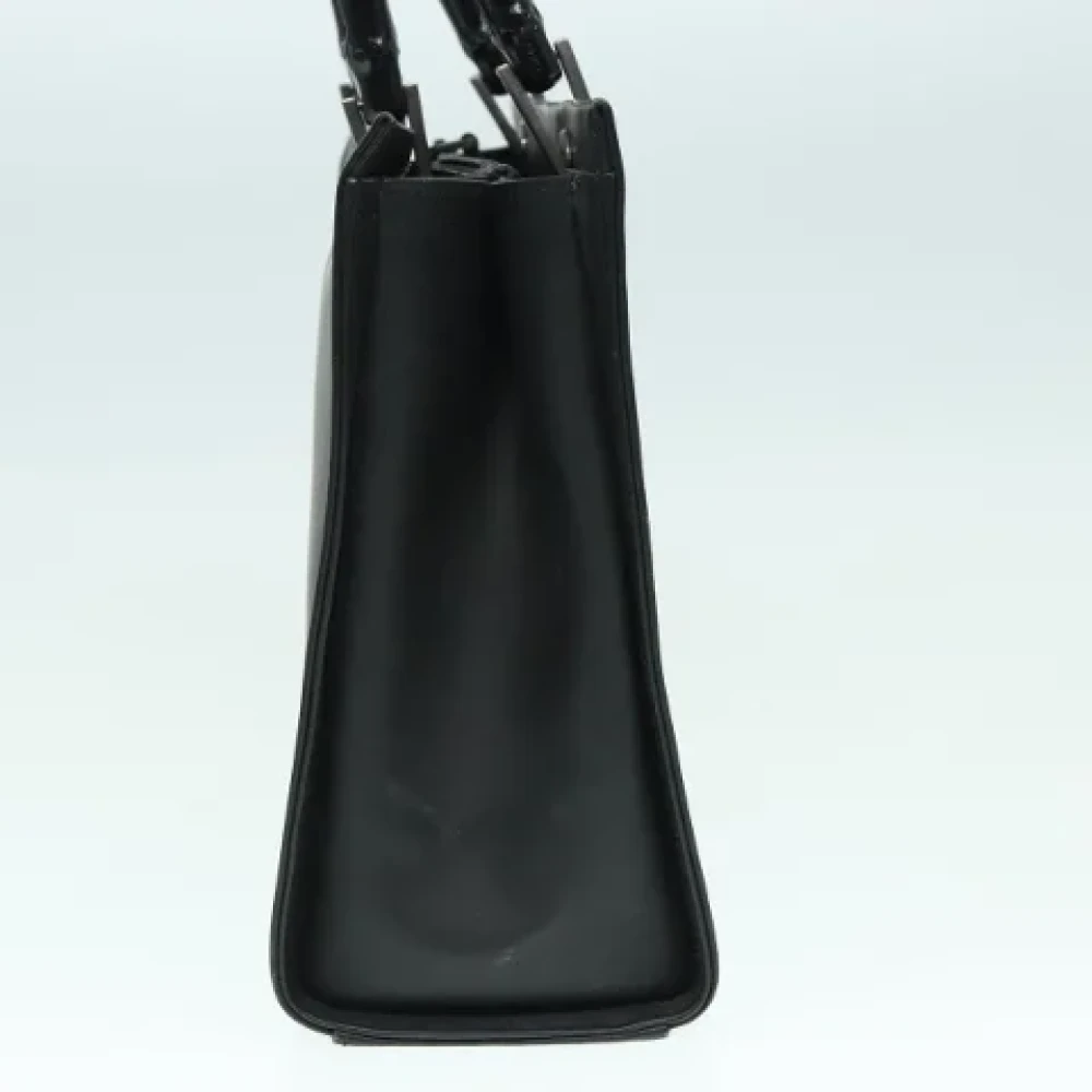 Gucci Vintage Pre-owned Leather handbags Black Dames