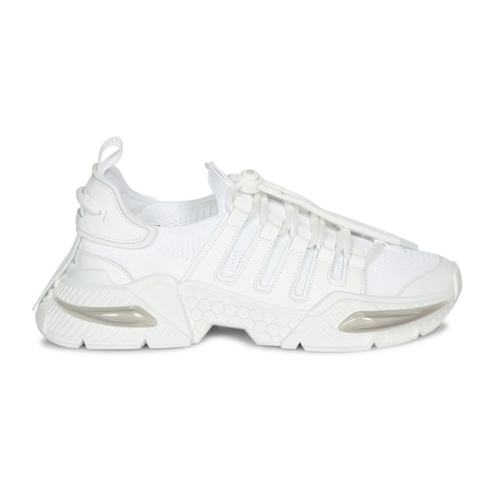 Dolce & Gabbana Men's White Sneakers, 8 Uk, Airmaster Trainers
