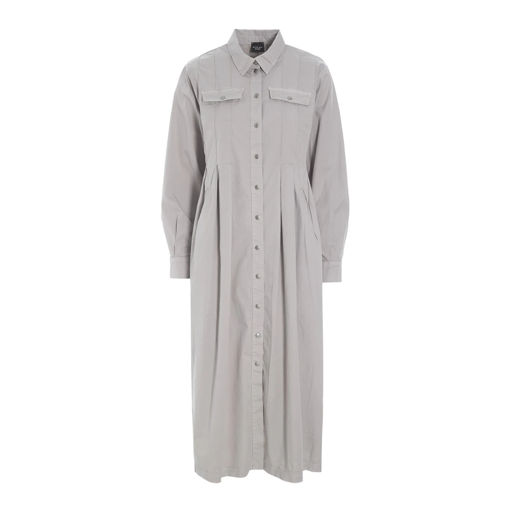 Bitte Kai Rand Opal Grijs Jurk Senmei Stijl Gray Dames