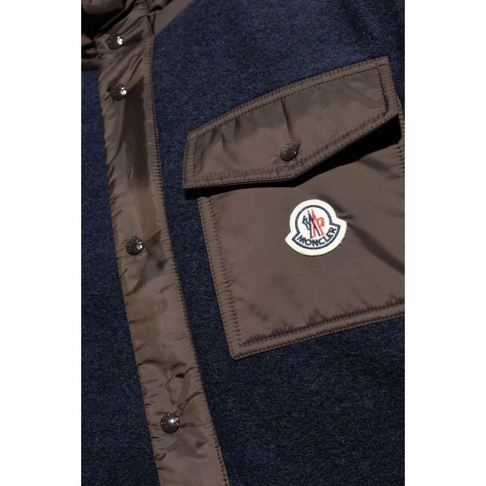 Moncler Jas Aperta Blue Heren