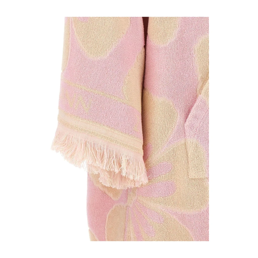 Zimmermann Roze Bloemen Handdoek Jurk Pink Dames
