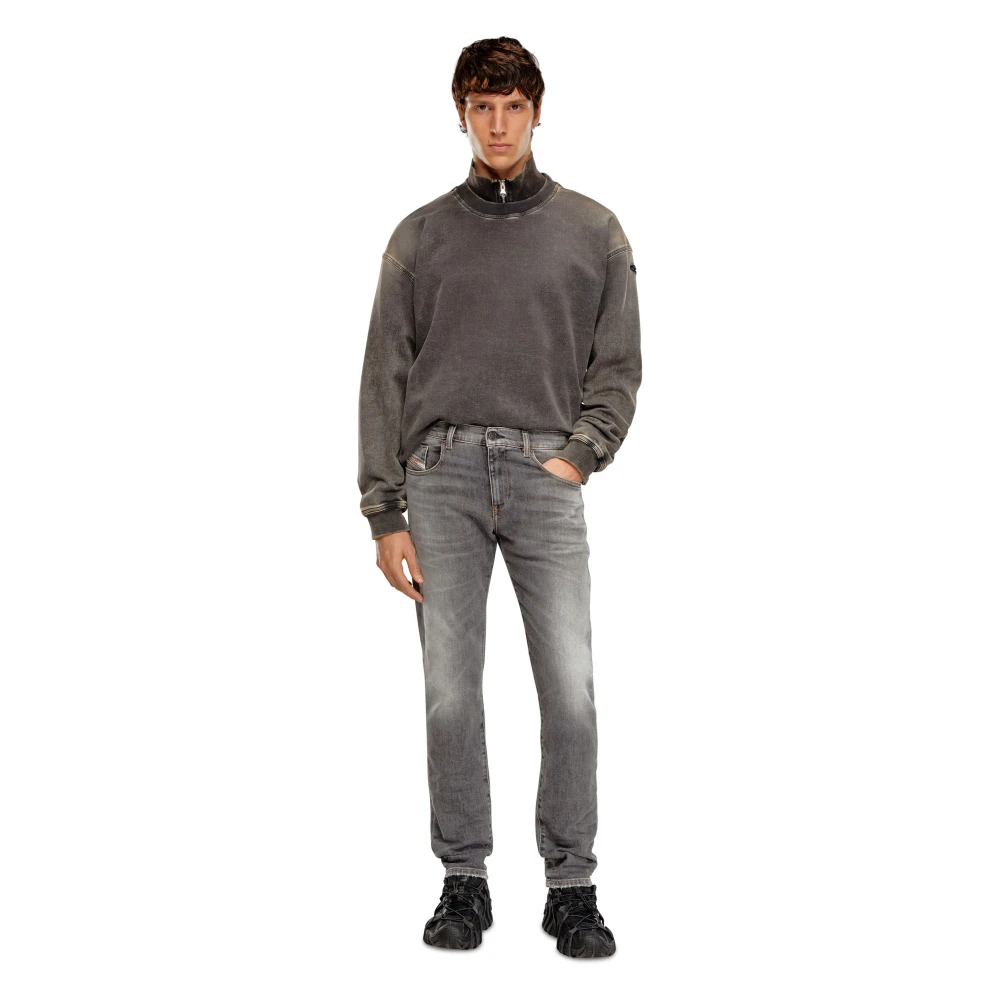 Diesel Slim Jeans 2019 D-Strukt Gray Heren
