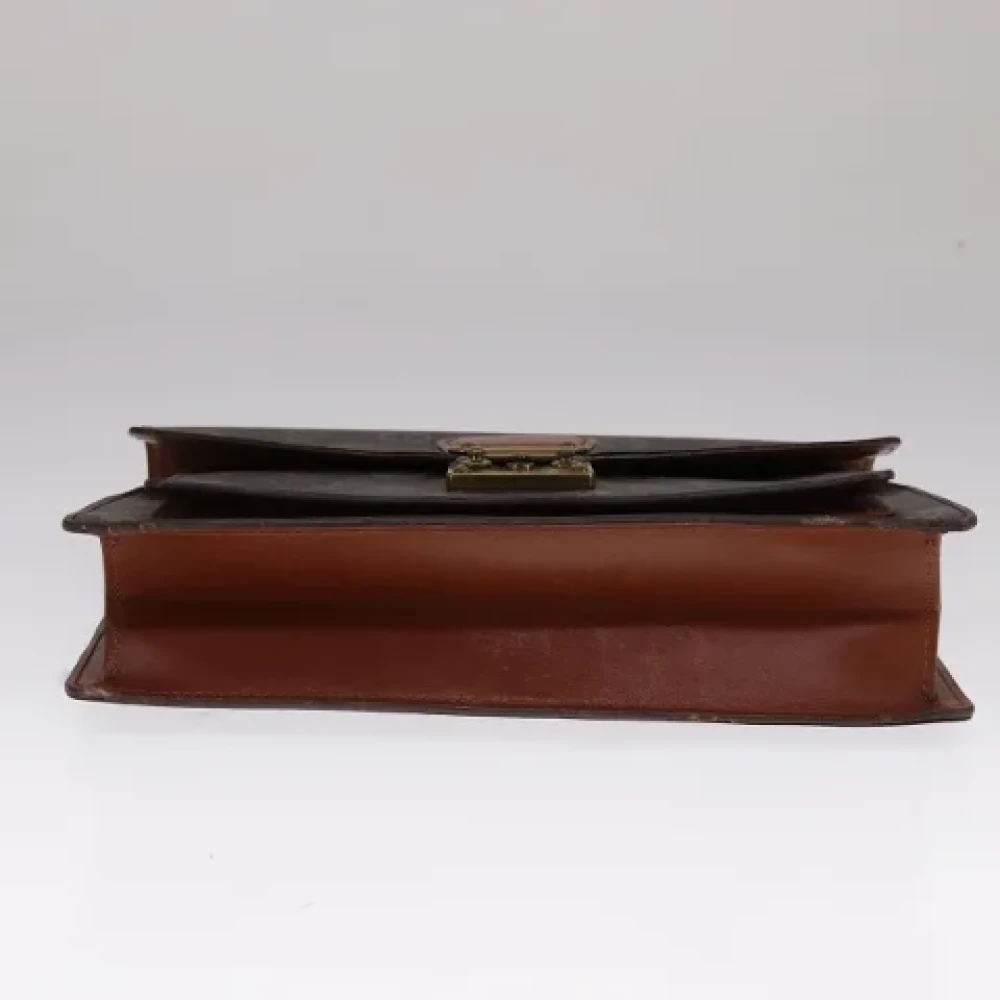Louis Vuitton Vintage Pre-owned Canvas handbags Brown Dames